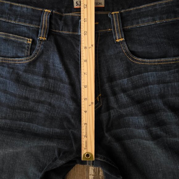 Men's 5.11 Tactical Blue Jeans 35x30 - Picture 8 of 9